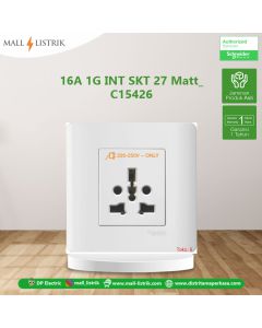 16A 1G INT SKT 27 Matt_C15426