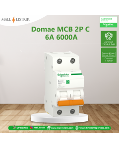 Domae MCB 2P C 6A 6000A