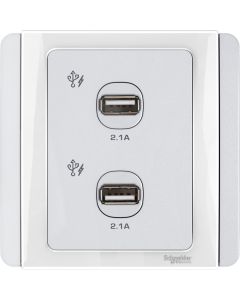 2 x 2.1A USB Charger, WW