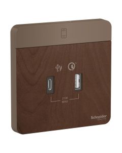 21W Type A+C, PD+QC3.0 USB Charger, WD