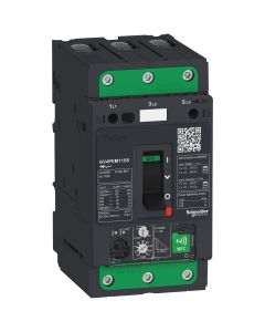 TeSys GV4 Motor circuit breaker, 3P, 80A, Icu 50kA, thermal magnetic multifunction, Everlink terminals - GV4PEM80N