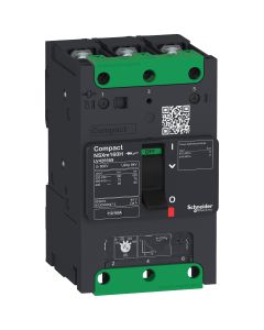 Compact NSXm circuit breaker 16A 3P 16kA at 380/415V(IEC) compression lug - LV426150