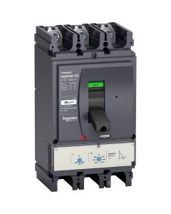 Compact NSX DC & DC PV circuit breaker NSX600F, 36 kA at 750 VDC,TM-DC trip unit, 600 A rating, 3 poles - LV438269