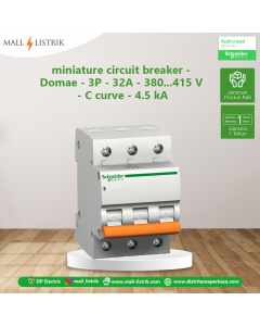 miniature circuit breaker - Domae - 3P - 32A - 380...415 V - C curve - 4.5 kA