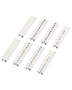 CLIP IN MARKING STRIP, 5MM, 10 CHARACTER