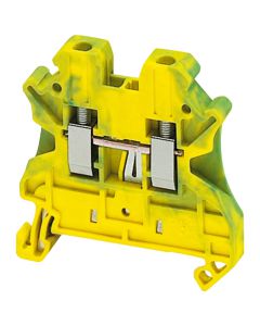 Linergy TR Linergy earth terminal block - 2.5mm² single-level 1x1 screw - green-yellow - NSYTRV22PE