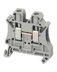 SCREW TERMINAL, FEED THROUGH, 2 POINTS,