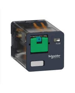 3CO 10A Relay Cylind +LTB-LED 24VDC