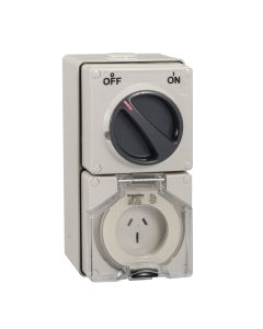 250V 15AX DP SW SKT IP66