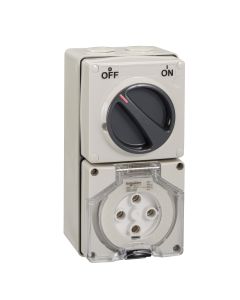 500V 32A 4 pin SW SKT IP66