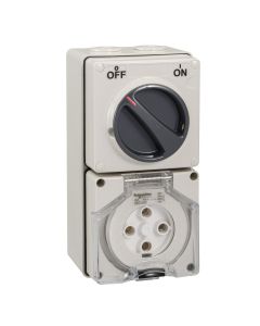 500V 40A 4 pin SW SKT IP66