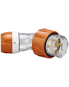 500V 50A 5 pin a.plug IP66 orange