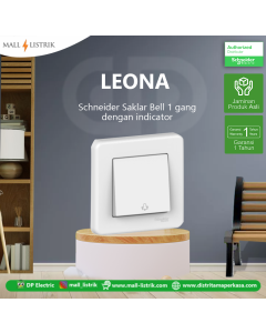 Saklar Bell 1 Gang (Indikator) Schneider electric