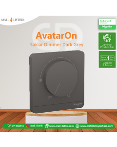 Saklar Peredup Dimmer Dark Grey ,AvatarOn, Schneider ,E8331RD250_DG