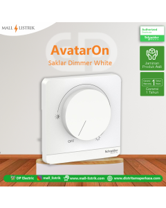 Saklar Peredup Dimmer White ,AvatarOn, Schneider ,E8331RD250_WE