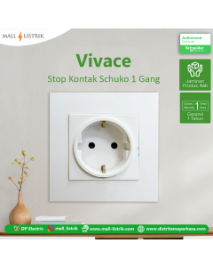 Stop Kontak Schuko Vivace - Schneider