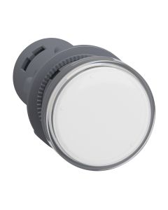 Medium XA2 Pilot Light,220v AC,white