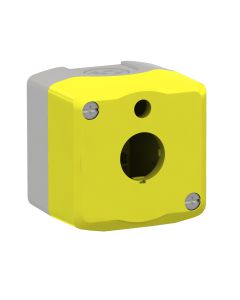 1 HOLE EMPTY YELLOW CONTROL BOX