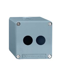 EMPTY CONTROL STATION XAPM METAL 2 VERTI