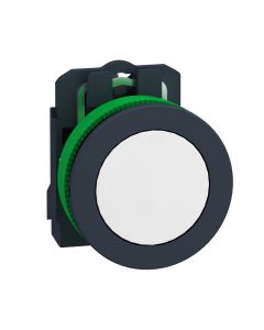 FLUSH compl. Pilot light 110 120V White