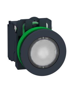 FLUSH WHITE CAP IPB LED 230 1NO 1NC SCR